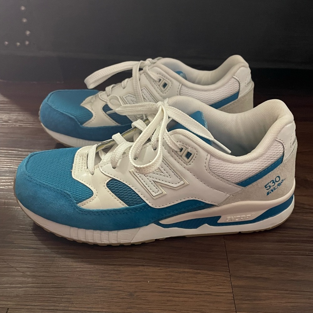 Women's New Balance 530 Encap Blue and White Size 8